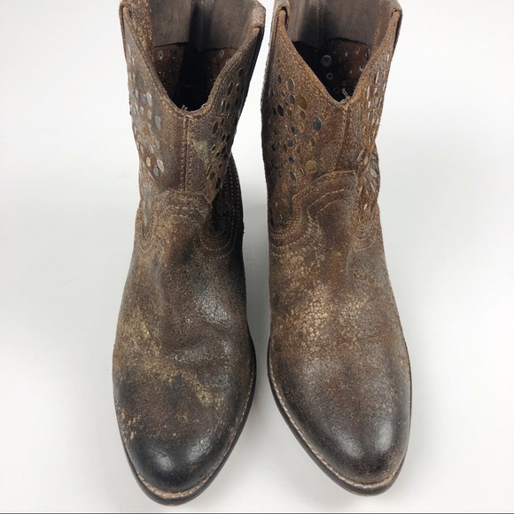 Diba True "Flying Solo" Studded Distressed Boots - Picture 7 of 11